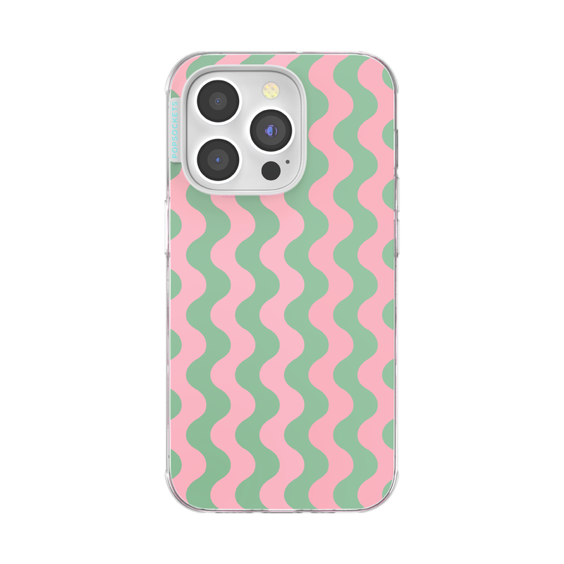 Wavy Flamingo — iPhone 14 Pro MagSafe Case image number 0